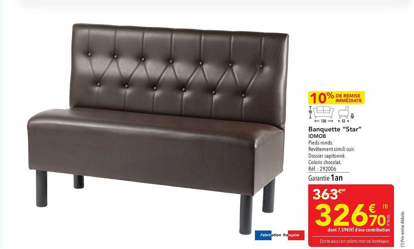 Banquette “Star”