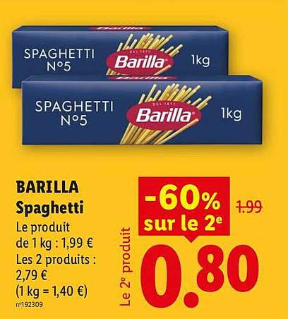 BARILLA Spaghetti