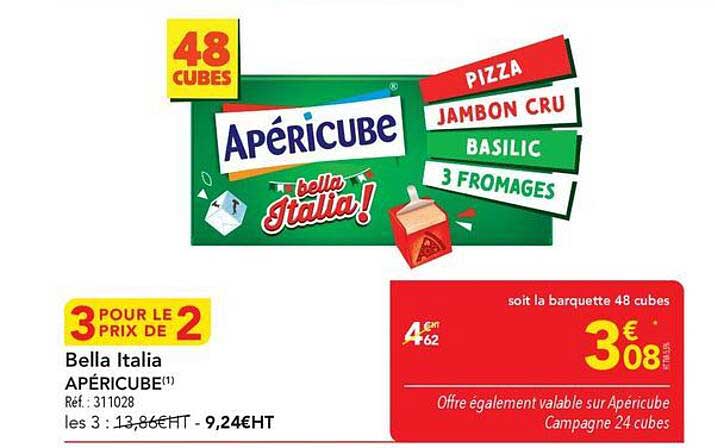 Bella Italia APÉRICUBE