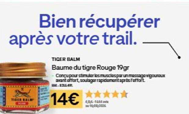 Bien récupérer après votre trail.