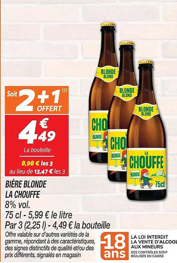 BIÈRE BLONDE LA CHOUFFE
