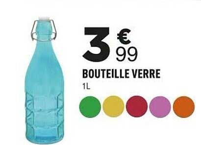 BOUTEILLE VERRE 1L