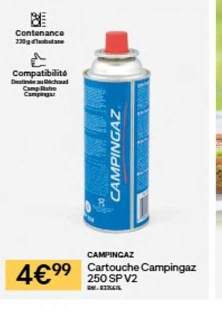CARTOUCHE CAMPINGAZ 250 SP V2