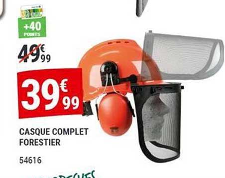CASQUE COMPLET FORESTIER