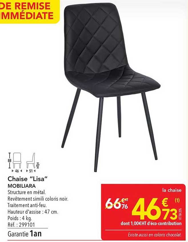 Chaise “Lisa”