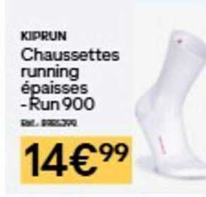 Chaussettes running épaisses -Run 900