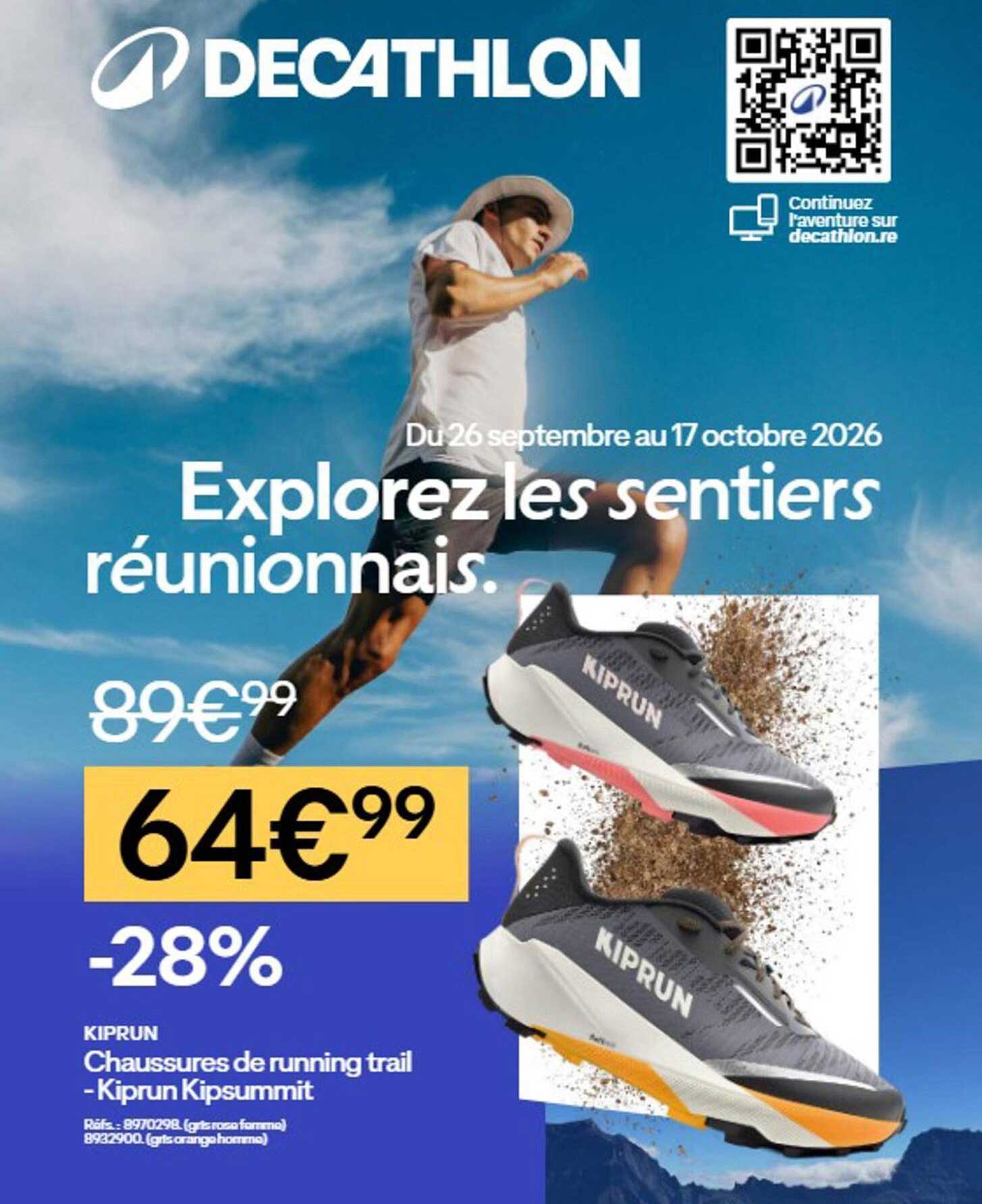 Chaussures de running trail - Kiprun Kipsummit
