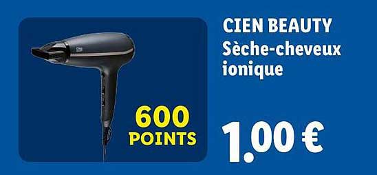 CIEN BEAUTY Seche-cheveux ionique