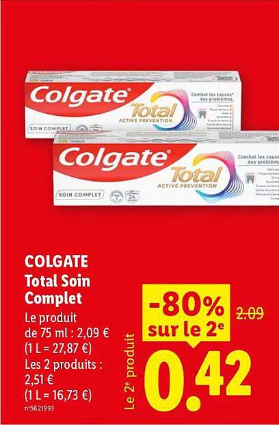COLGATE Total Soin Complet
