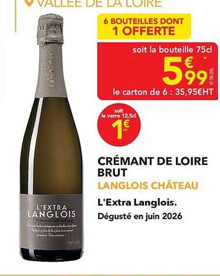 CRÉMANT DE LOIRE BRUT LANGLOIS CHÂTEAU