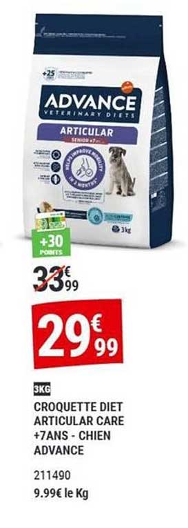 CROQUETTE DIET ARTICULAR CARE +7ANS - CHIEN ADVANCE