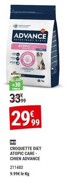 CROQUETTE DIET ATOPIC CARE - CHIEN ADVANCE