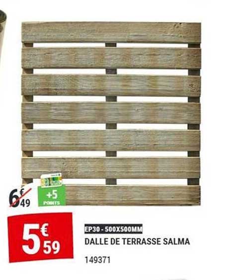 DALLE DE TERRASSE SALMA