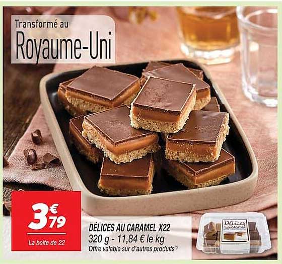 DÉLICES AU CARAMEL X22