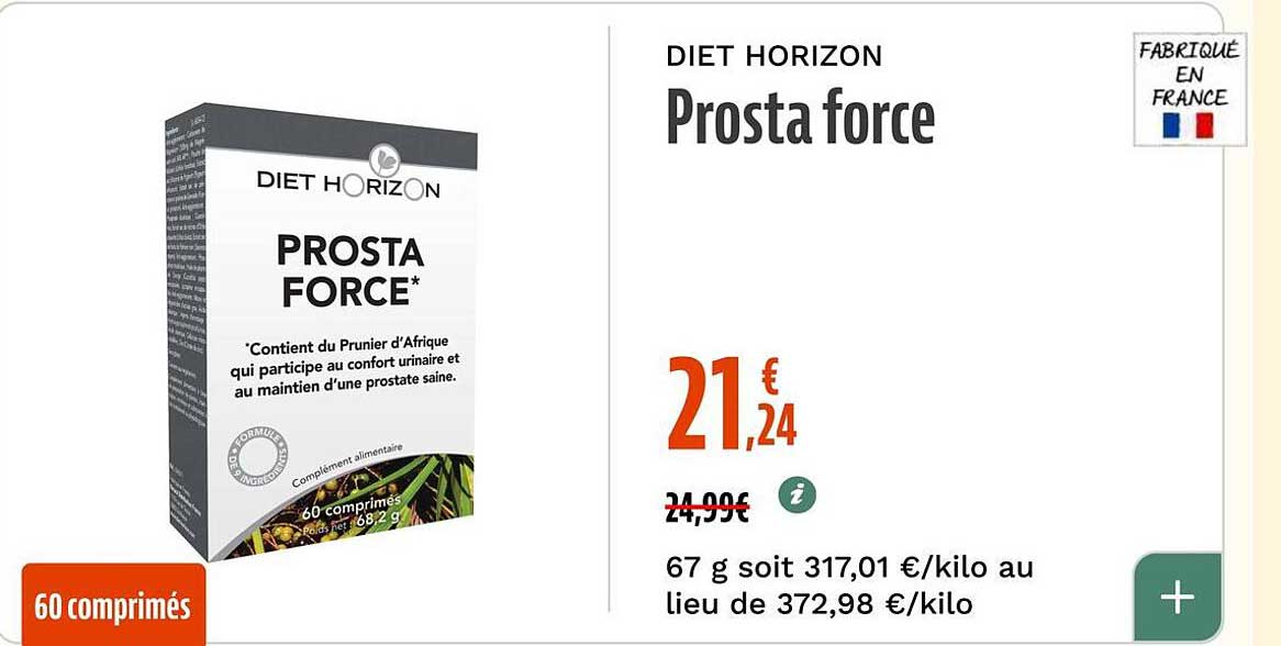 DIET HORIZON Prosta force