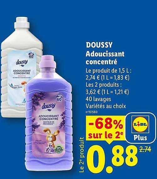 DOUSSY Adoucissant concentré