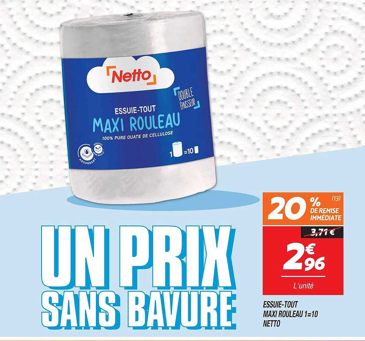 ESSUIE-TOUT MAXI ROULEAU 1=10 NETTO