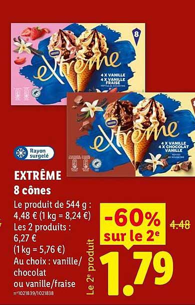 EXTREME 8 cônes