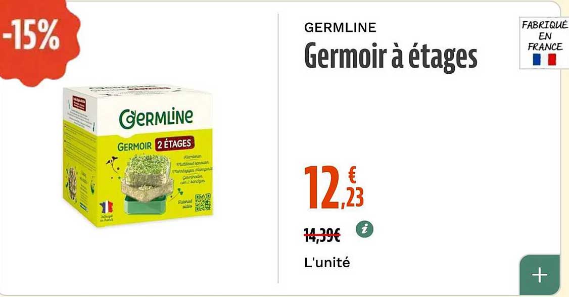 GERMLINE Germoir à étages
