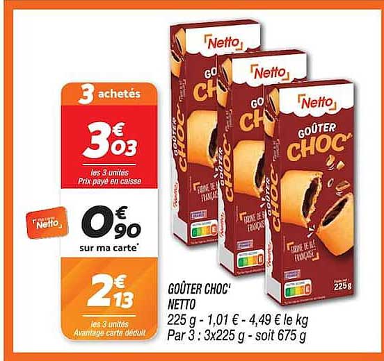 GOÛTER CHOC' NETTO