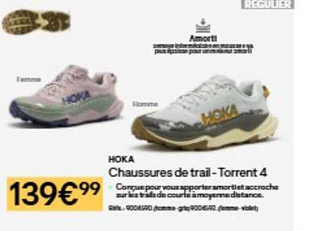 HOKA Chaussures de trail - Torrent 4