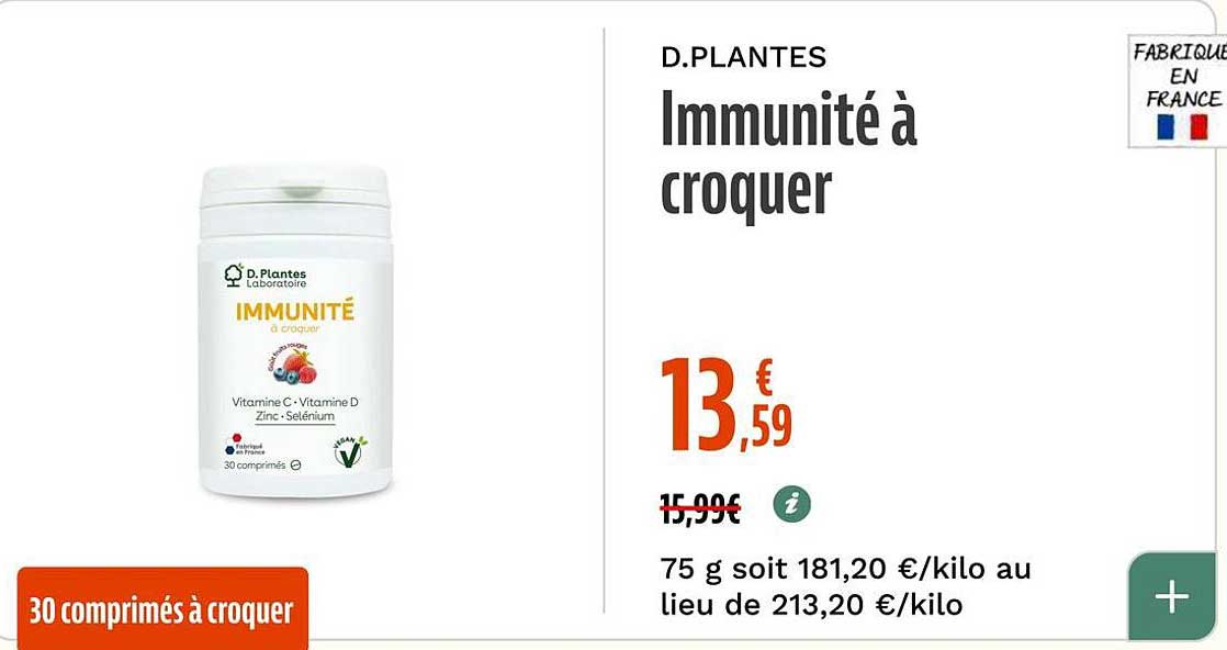 Immunité à croquer