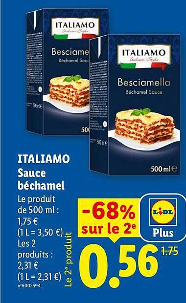 ITALIAMO Sauce béchamel