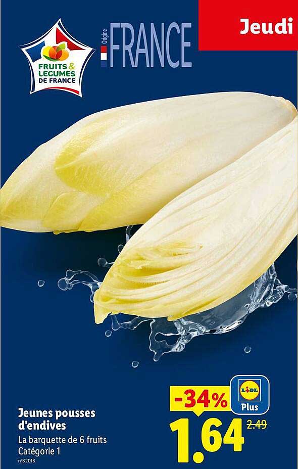 Jeunes pousses d'endives