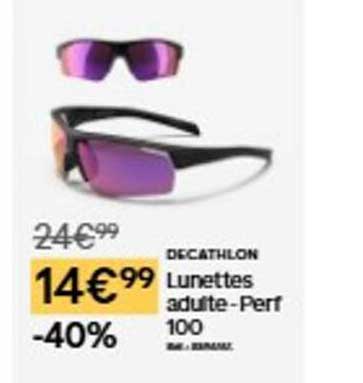 Lunettes adulte - Perf 100