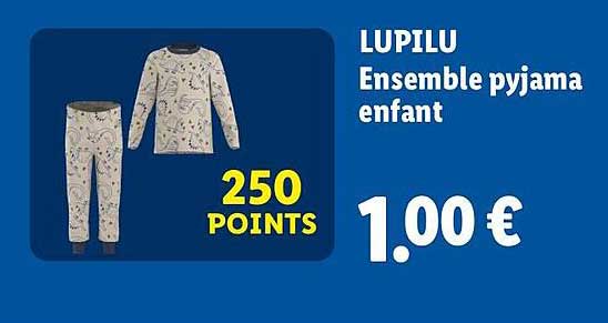 LUPILU Ensemble pyjama enfant