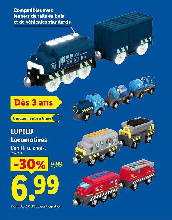 LUPILU Locomotives