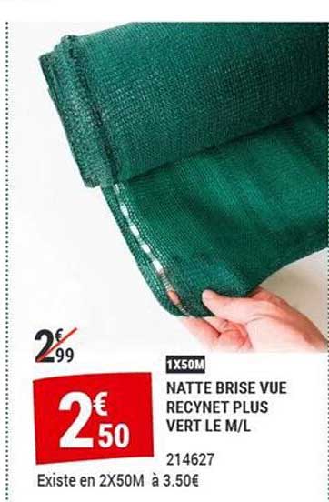 NATTE BRISE VUE RECYNET PLUS VERT LE M/L