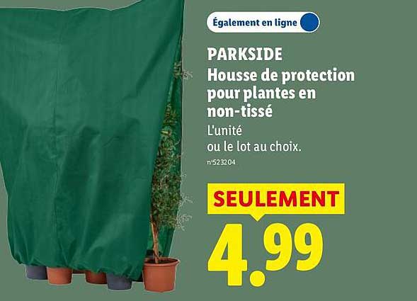 PARKSIDE Housse de protection pour plantes en non-tissé