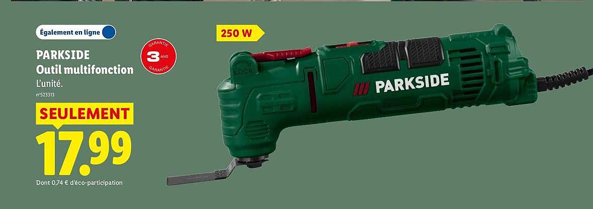 PARKSIDE Outil multifonction