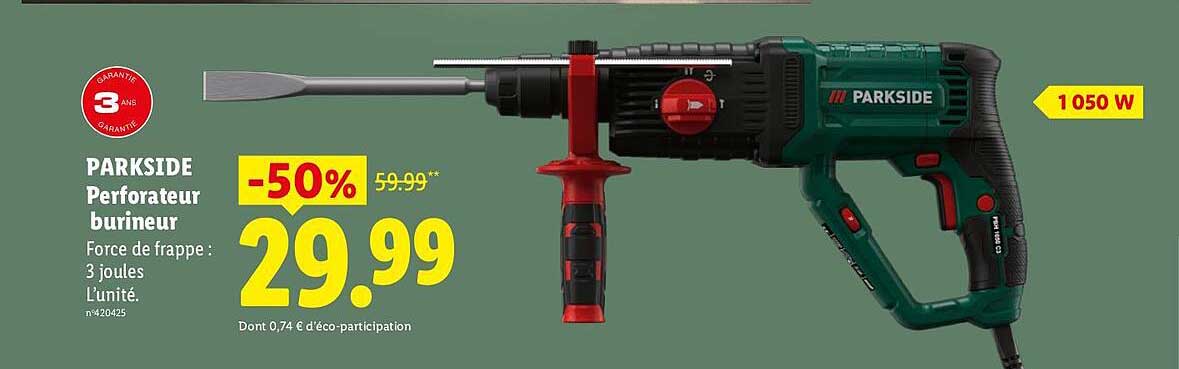 PARKSIDE Perforateur burineur