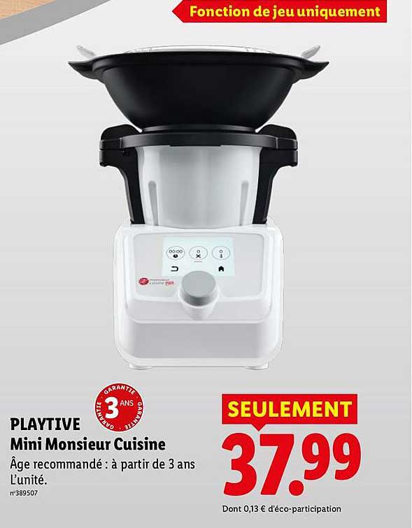 PLAYTIVE Mini Monsieur Cuisine