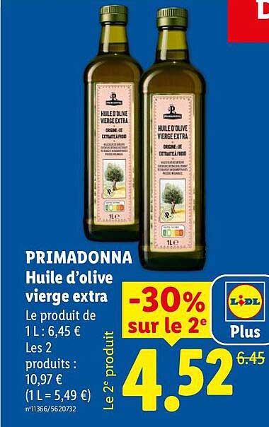 PRIMADONNA Huile d’olive vierge extra