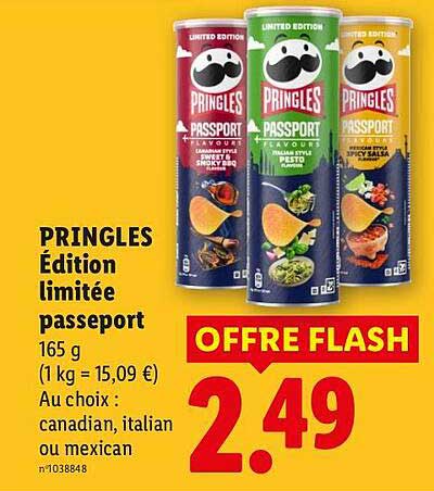PRINGLES Édition limitée passport