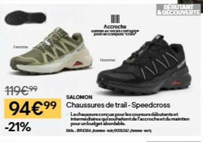 SALOMON Chaussures de trail - Speedcross
