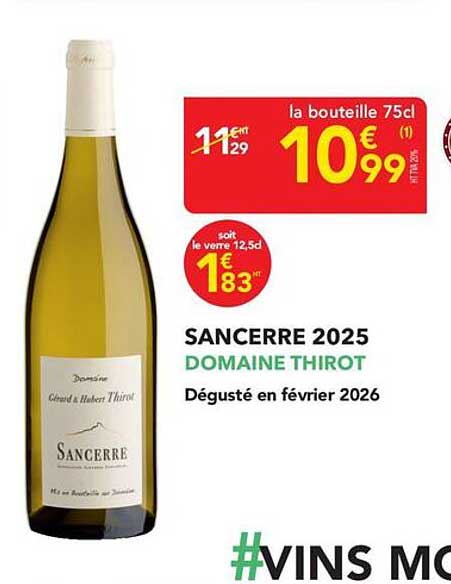 SANCERRE 2025 DOMAINE THIROT
