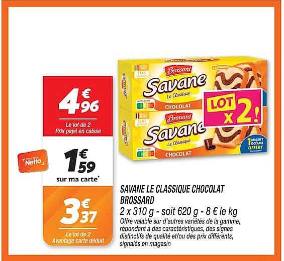 SAVANE LE CLASSIQUE CHOCOLAT BROSSARD