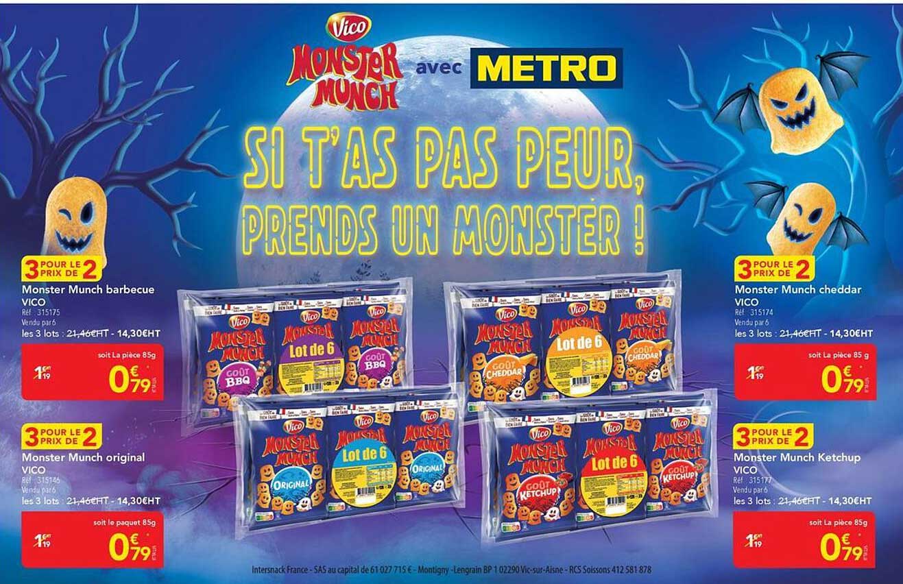 Si t’as pas peur, prends un monster !