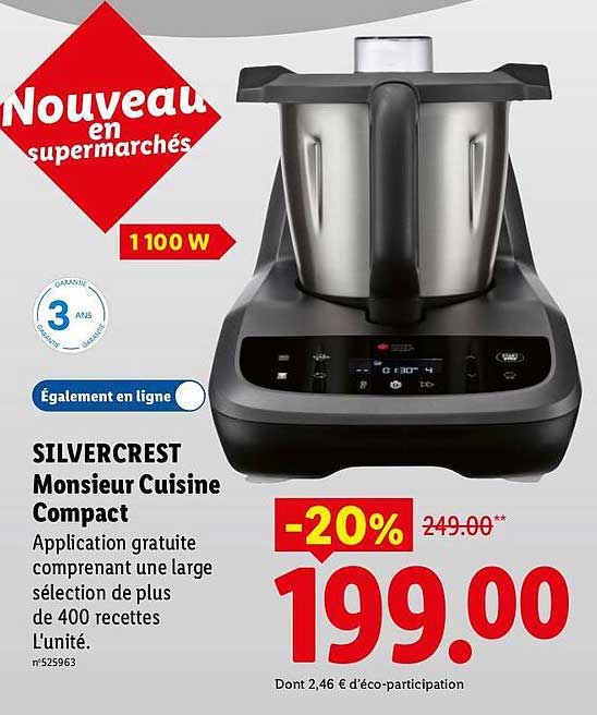 SILVERCREST Monsieur Cuisine Compact