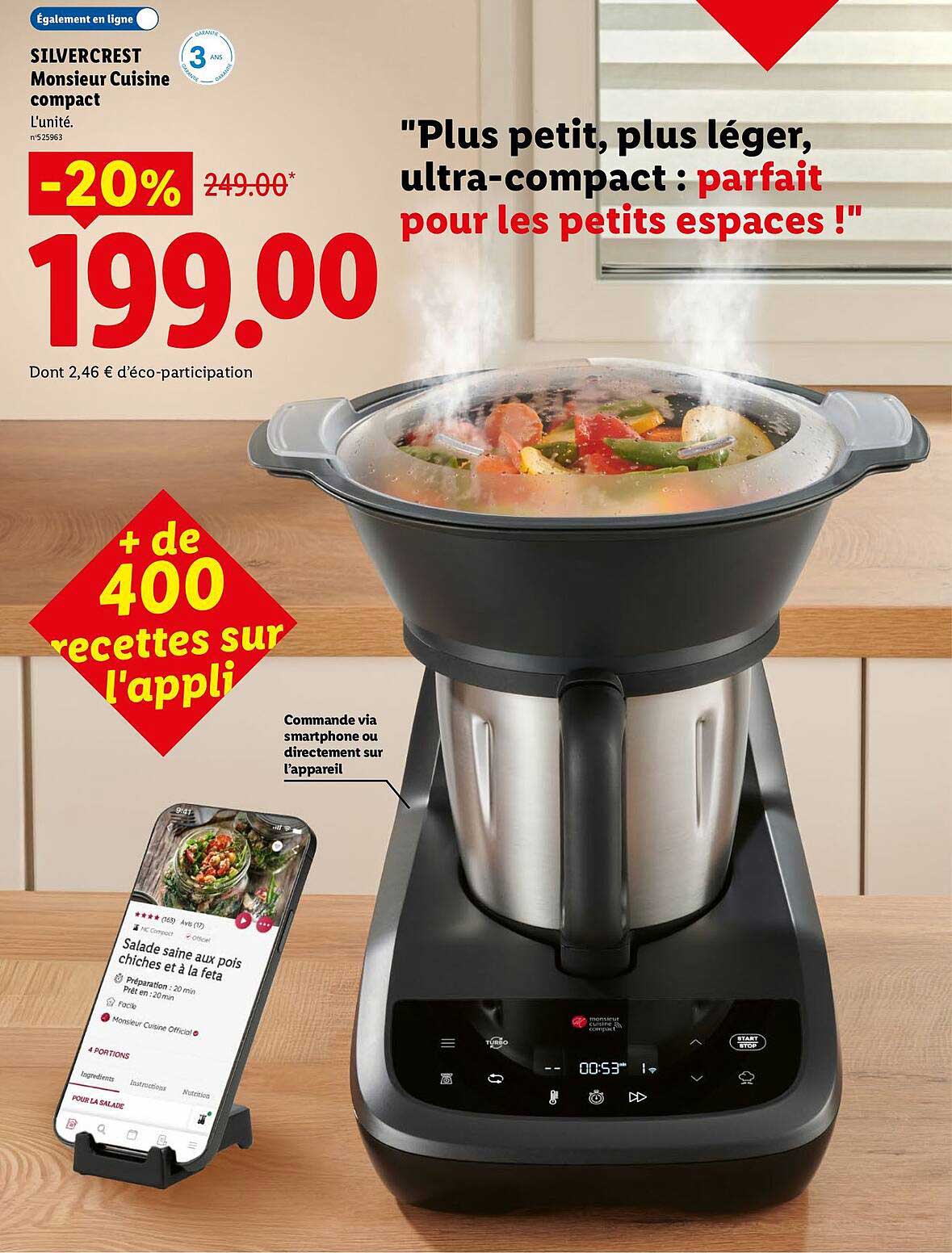 SILVERCREST Monsieur Cuisine compact