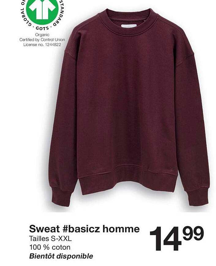 Sweat #basicz homme