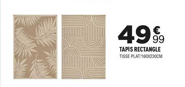 TAPIS RECTANGLE