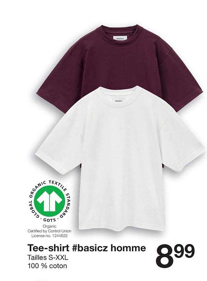 Tee-shirt #basicz homme