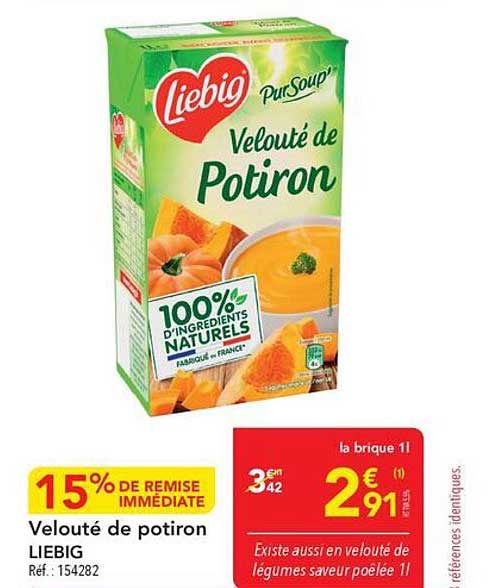 Velouté de potiron LIEBIG