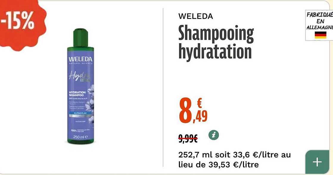 WELEDA Shampoing hydratation