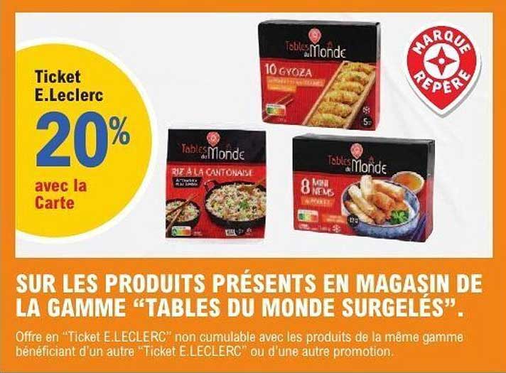 20% avec la Carte